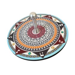 Dorit Judaica Decorative Dreidel with Stand Nes Gadol Ha... | Dreidels