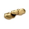 Gold Colored Three Piece Apple Shaped Dis... | Jewish Gift from Israel