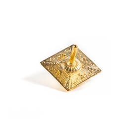 Israel Museum Gilded Brass Chanukah Dreidel Replica of B... | Dreidels