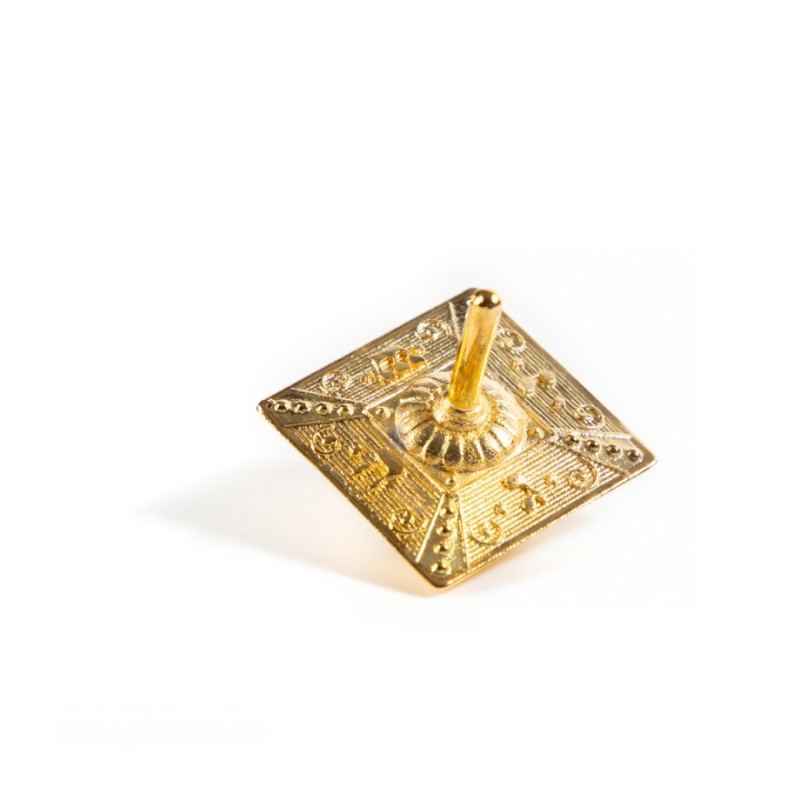 Israel Museum Gilded Brass Chanukah Dreidel Replica of B... | Dreidels