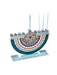 Dorit Judaica Arc Chanukah Menorah Colorful Pome... | Hanukkah Menorah