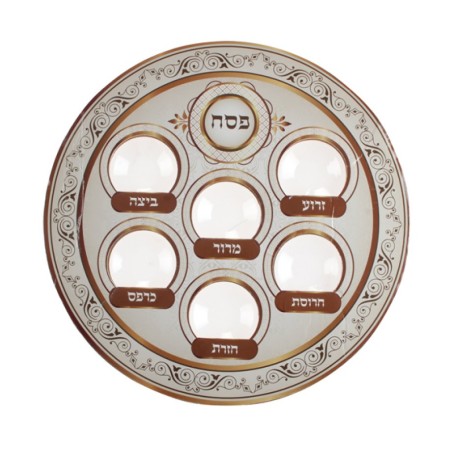 Lightweight Plastic and Cardboard Passover Seder Pat... | Seder Plates
