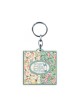Dorit Judaica Decorative Key Chain Floral Good ... | Judaica Keychains