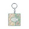 Dorit Judaica Decorative Key Chain Floral Good ... | Judaica Keychains
