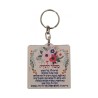 Dorit Judaica Decorative Key Chain Gratitude Ps... | Judaica Keychains