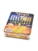 KANKANER Ready to Light Chanukah Menorah Set Pre fi... | Oil & Candles