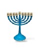 Small Classic Patina Chanukah Menorah Decorative... | Hanukkah Menorah