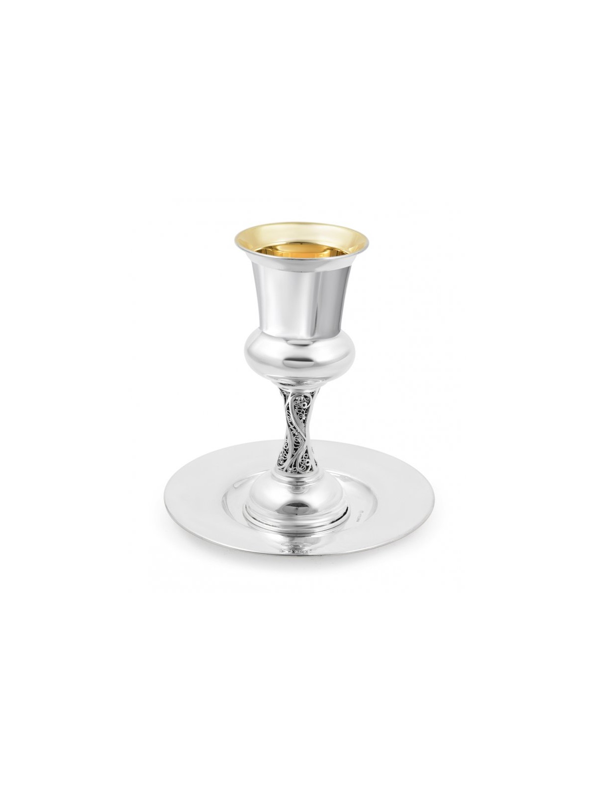 Sterling Silver Filigree Decorated Shabba... | Jewish Gift from Israel