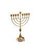Chanukah Menorah Beaded Branches Gold %96 185 In... | Hanukkah Menorah