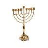 Chanukah Menorah Beaded Branches Gold %96 185 In... | Hanukkah Menorah