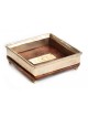 Wood Matzah Tray for Pesach Passover Gold... | Jewish Gift from Israel