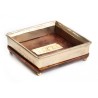 Wood Matzah Tray for Pesach Passover Gold... | Jewish Gift from Israel