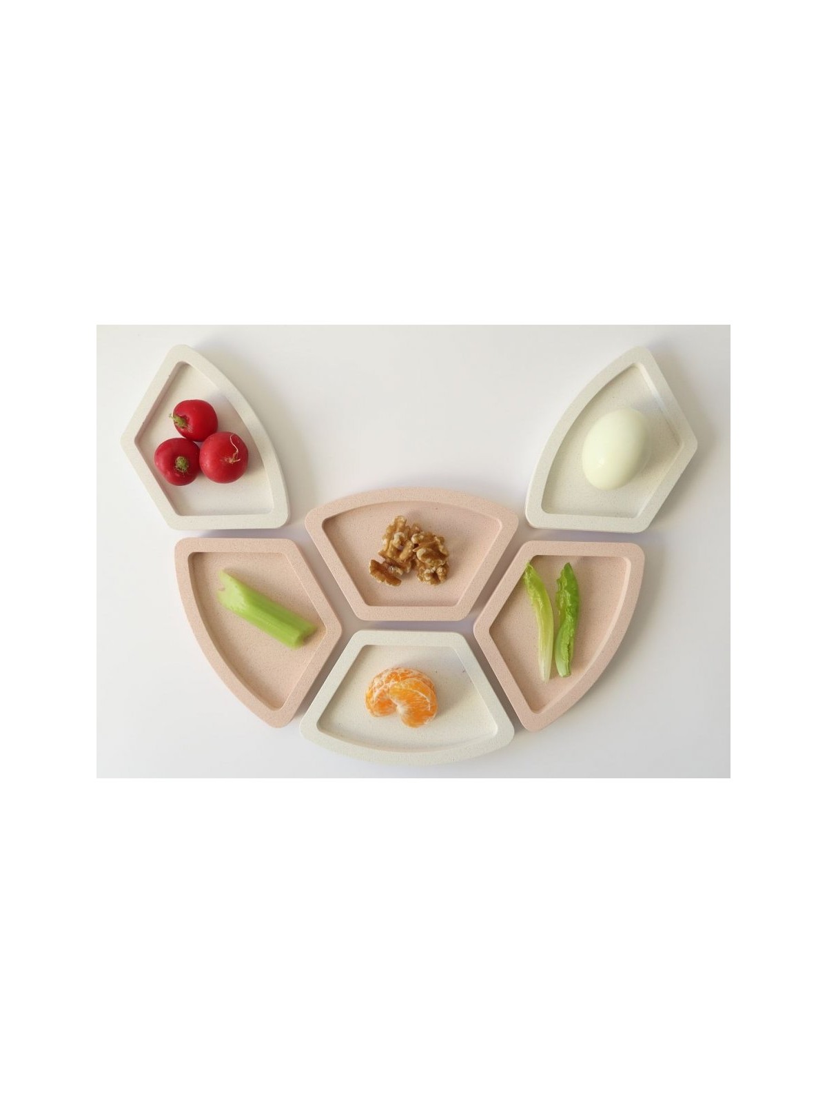 Graciela Noemi Handcrafted Modular Passover Seder Pl... | Seder Plates