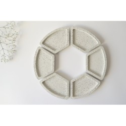 Graciela Noemi Handcrafted Modular Passover Seder Pl... | Seder Plates