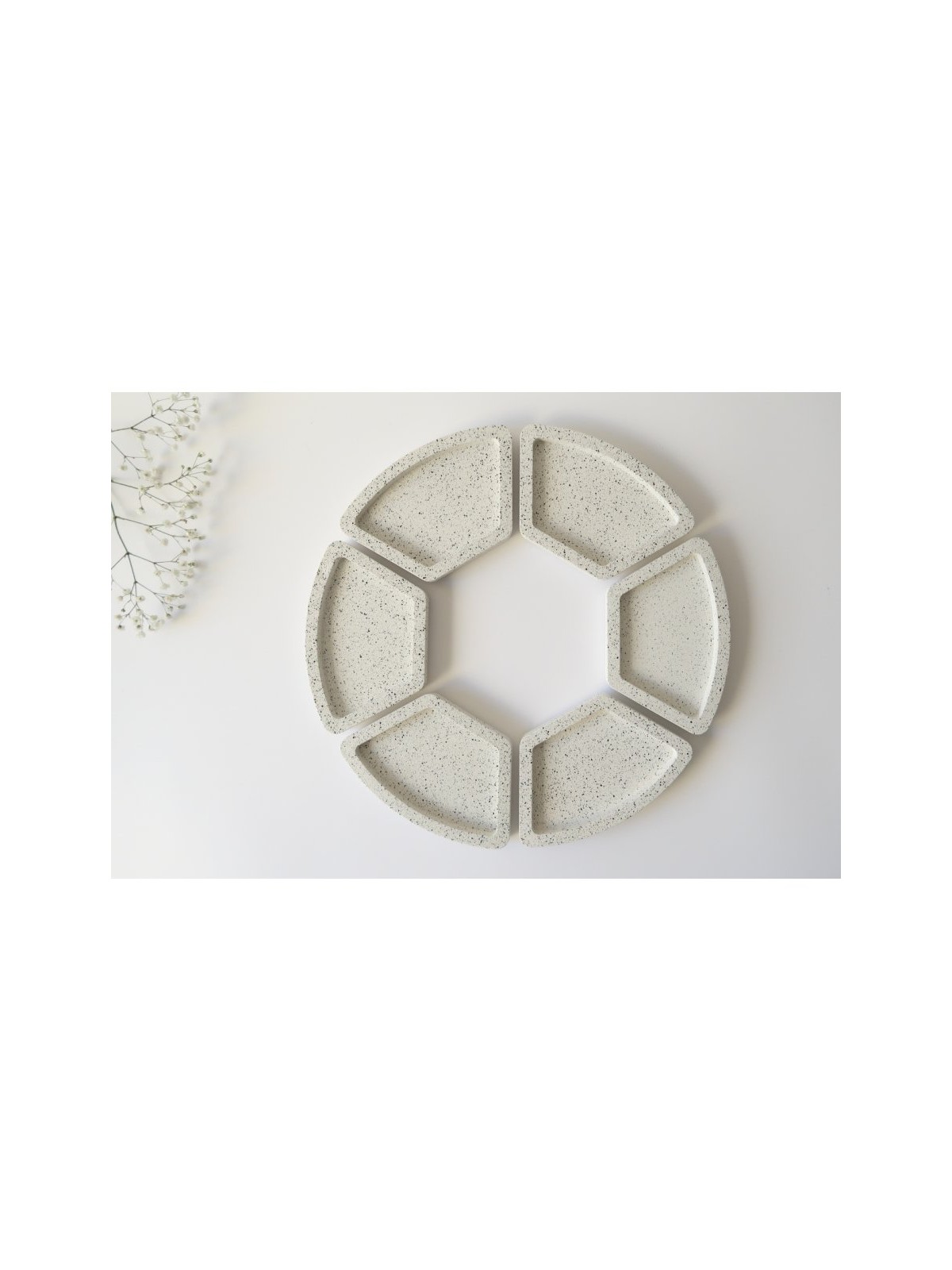 Graciela Noemi Handcrafted Modular Passover Seder Pl... | Seder Plates