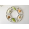 Graciela Noemi Handcrafted Modular Passover Seder Pl... | Seder Plates