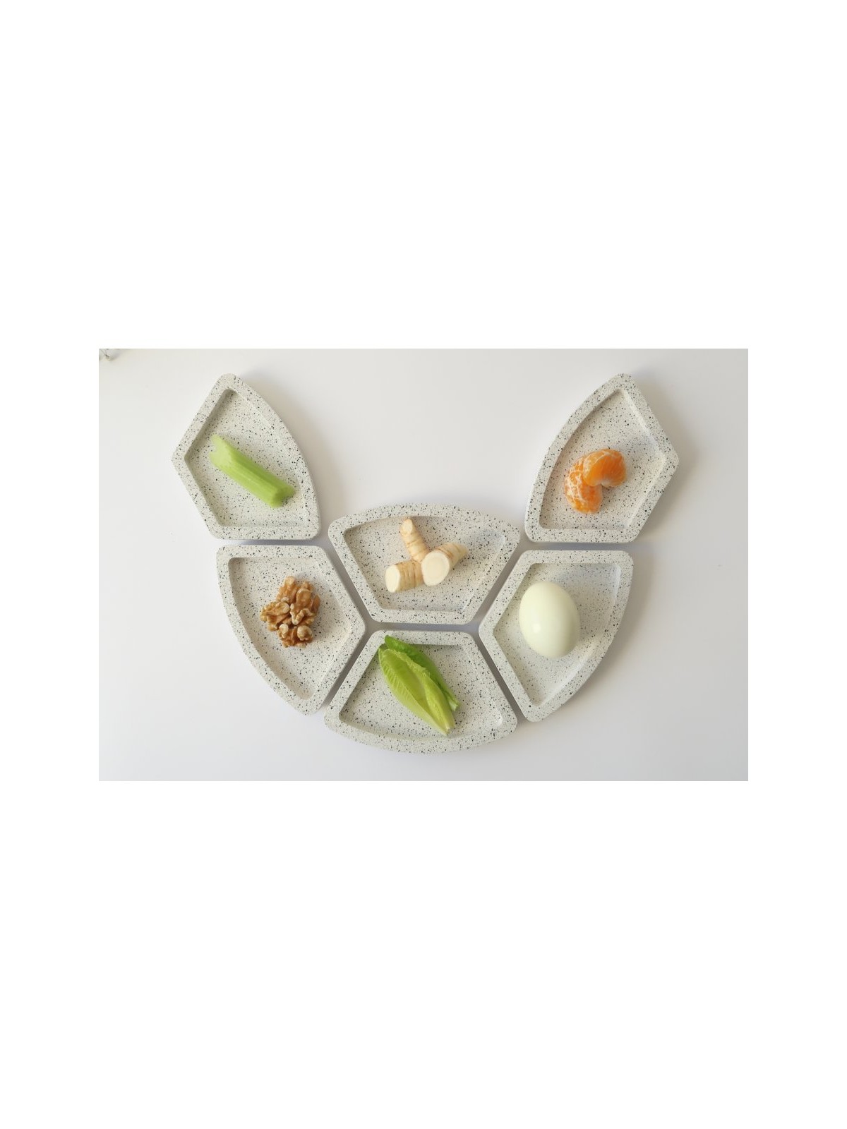 Graciela Noemi Handcrafted Modular Passover Seder Pl... | Seder Plates