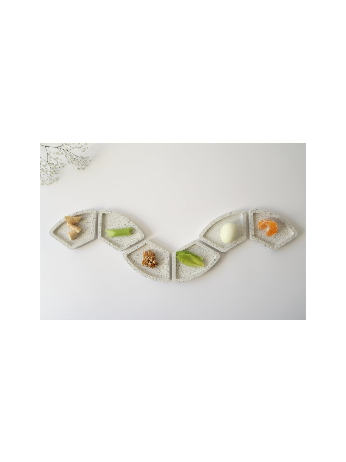 Graciela Noemi Handcrafted Modular Passover Seder Pl... | Seder Plates