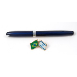 Israel Brazil Flags Lapel Pin | Lapel Pins