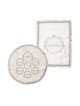 White Satin Passover Matzah Afikoman Set... | Matzah & Afikoman Covers