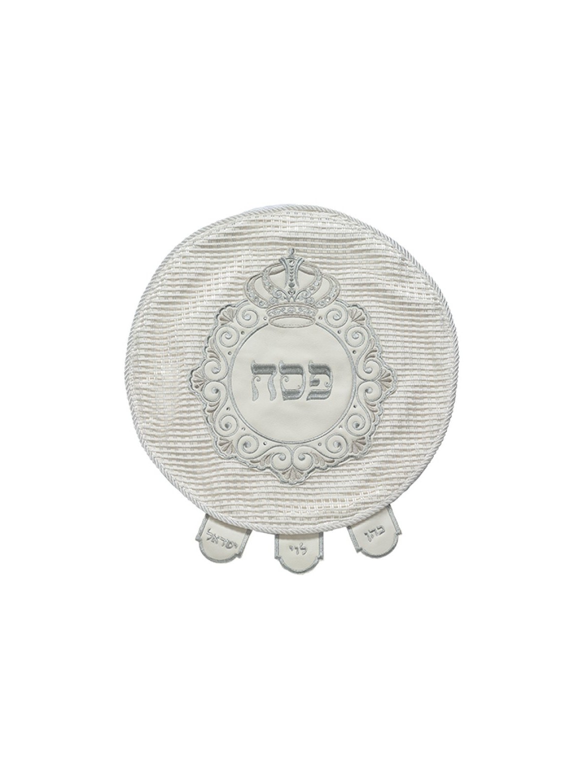 Passover Faux Leather Matzah Cover with ... | Matzah & Afikoman Covers