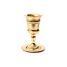 Kiddush Cup on Stem with Regency Design Gold Color | Kiddush Cups