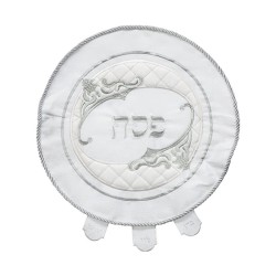 Passover Matzah Cover Circular Design wi... | Matzah & Afikoman Covers
