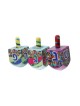 Colorful Wood Dreidel with Lively Colors Nes Gadol Haya Poh | Dreidels