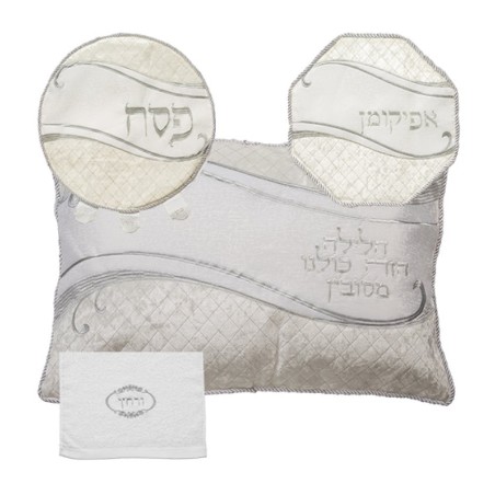 Four Piece Pesach Set Pillow Case Towel ... | Matzah & Afikoman Covers