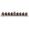 Yair Emanuel Pomegranate Hanukkah Menorah Anodiz... | Hanukkah Menorah
