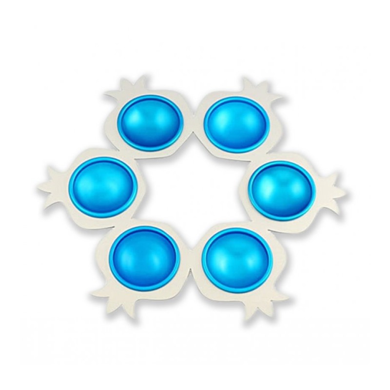 Shraga Landesman Aluminum Seder Plate Pomegranate Sh... | Seder Plates