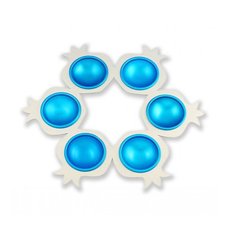 Shraga Landesman Aluminum Seder Plate Pomegranate Sh... | Seder Plates