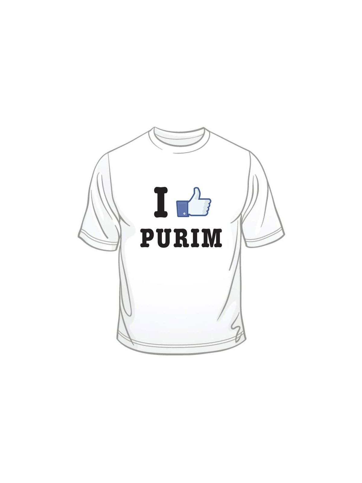 J’aime le t-shirt de Pourim | Musique et cadeaux de Pourim