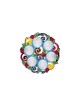 Dorit Judaica Raised Seder Plate %96 Colorful with L... | Seder Plates
