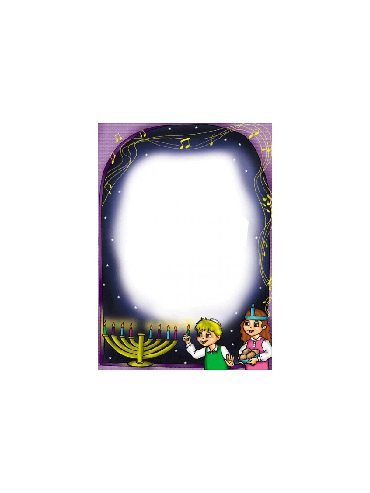 Stationery for Chanukah Children Lighting ... | Hanukkah Music & Gifts