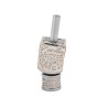 Yair Emanuel Metal Cutout Dreidel Jerusalem Design Silver | Dreidels
