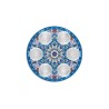 Dorit Judaica Seder Plate Mandala Design with Glass ... | Seder Plates