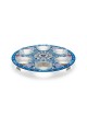 Dorit Judaica Seder Plate Mandala Design with Glass ... | Seder Plates