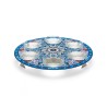 Dorit Judaica Seder Plate Mandala Design with Glass ... | Seder Plates