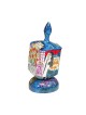 Yair Emanuel Large Hand Painted Wood Dreidel on Stand We... | Dreidels