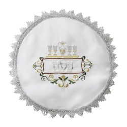 Passover Seder Matzah Cover %96 Silver G... | Matzah & Afikoman Covers