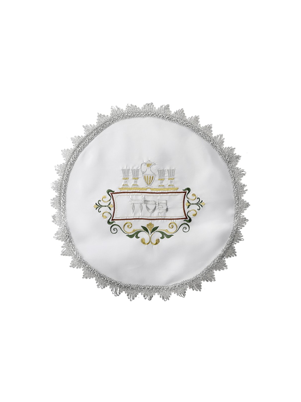 Passover Seder Matzah Cover %96 Silver G... | Matzah & Afikoman Covers