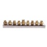 Yair Emanuel Pomegranate Hanukkah Menorah Anodiz... | Hanukkah Menorah
