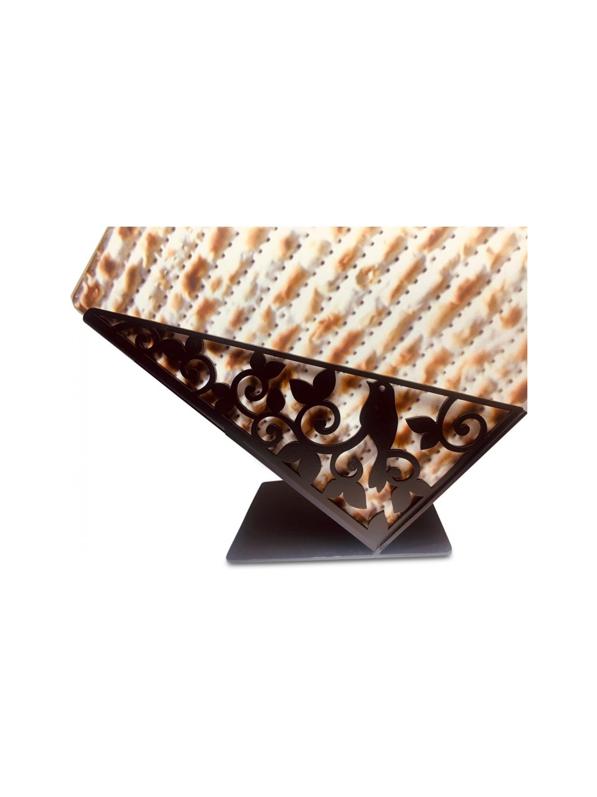 Iris Design Decorative Matzah Crackers Ho... | Jewish Gift from Israel