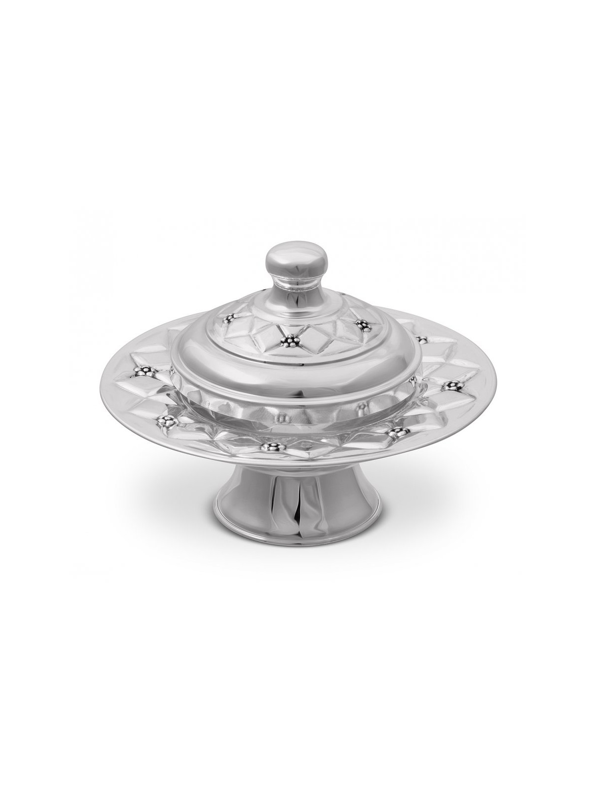 925 Sterling Silver Rosh Hashanah Honey D... | Jewish Gift from Israel