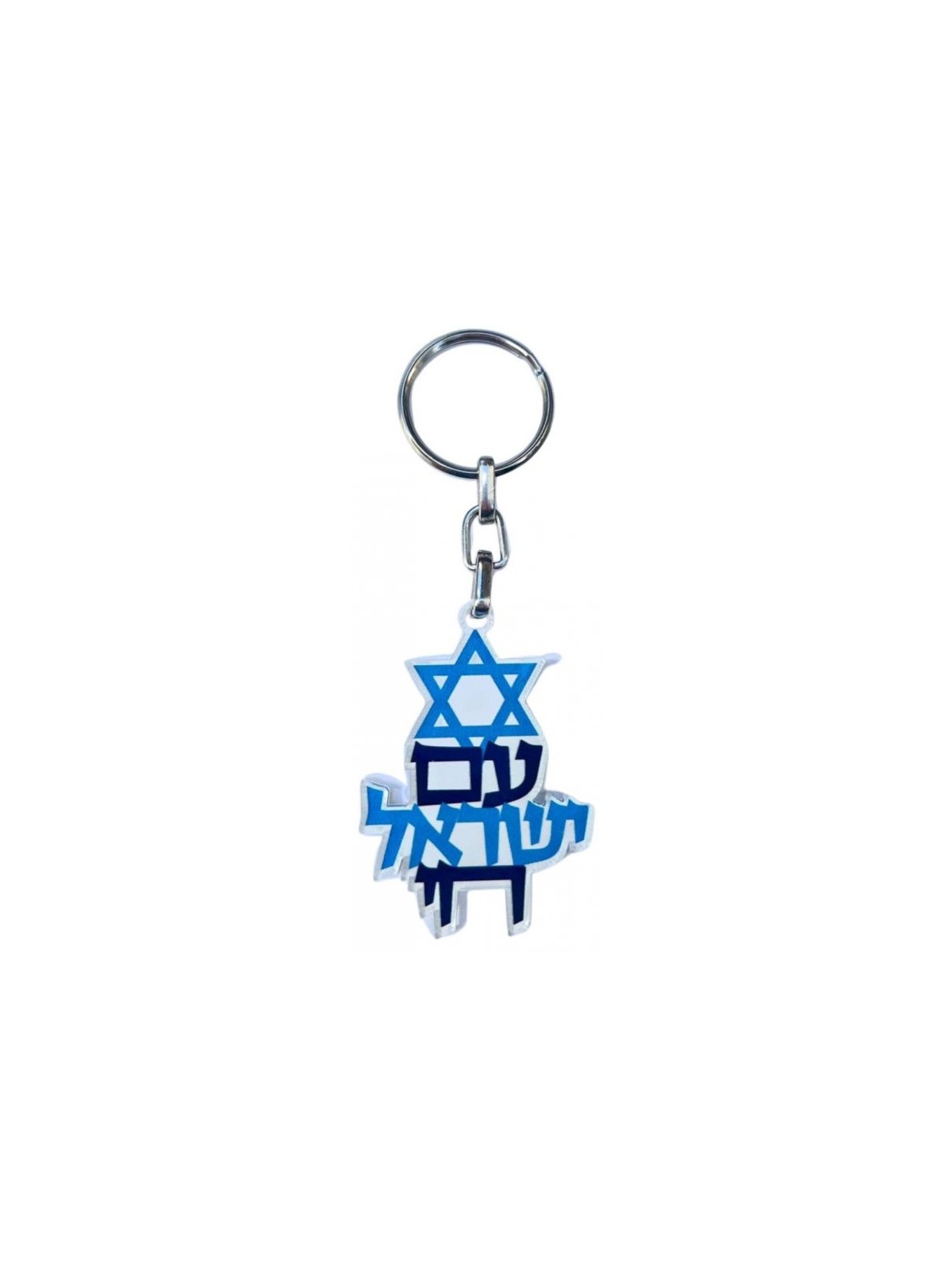 Dorit Judaica Decorative Key Chain with Star of... | Judaica Keychains