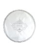 Passover Matzah Cover Silver Embroidered... | Matzah & Afikoman Covers