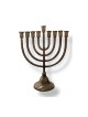 Classic Design Dark Gold Chanukah Menorah for Ca... | Hanukkah Menorah