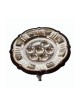 Passover Seder Plate Silver Plate on Wood Base Small... | Seder Plates