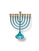 Patina Chanukah Menorah with Classic Design for ... | Hanukkah Menorah